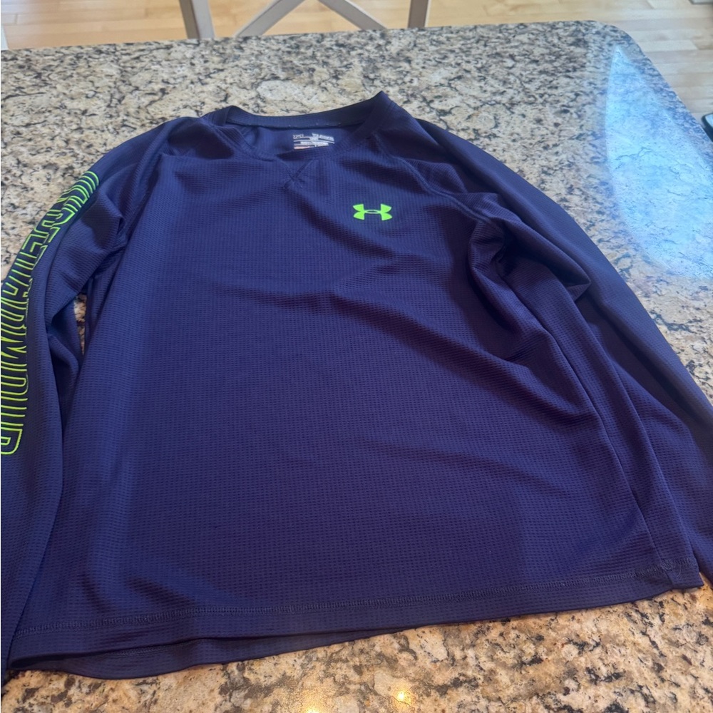 Under Armour Navy Long Sleeve Shirt